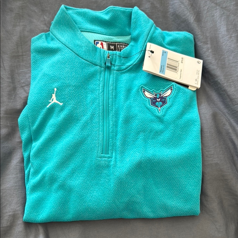 Hornets NBA Half-Zip Sweater